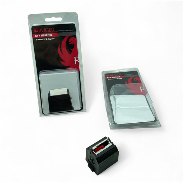 Ruger BX-1 .22 LR, 10 Round Magazine X 2 Qty
