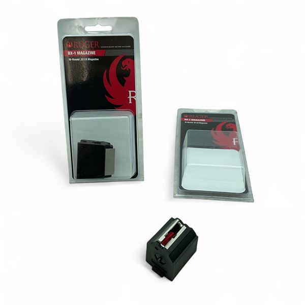 Ruger BX-1 .22 LR, 10 Round Magazine X 2 Qty