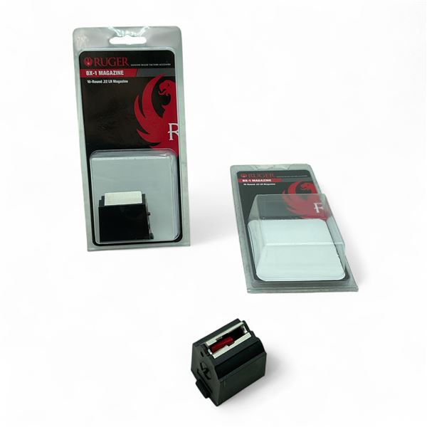 Ruger BX-1 .22 LR, 10 Round Magazine X 2 Qty