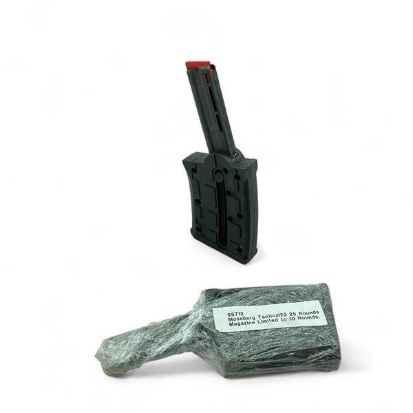 Mossberg Tactical 22, 25 Round Pinned to 10 Polymer Magazine X 2 Qty