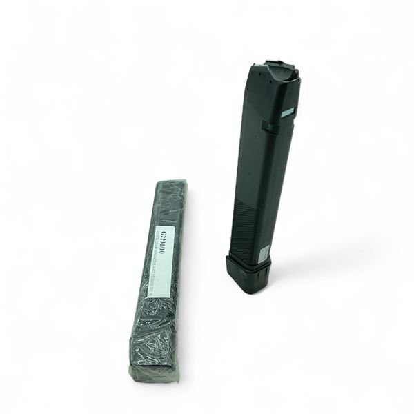 KCI Glock 22 .40 Cal Magazine, Pinned to 10 Rounds X 2 Qty