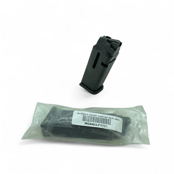 Advantage Arms Glock 20 & 21 .22 LR Conversion, 10 Round Polymer Magazine X 2 Qty