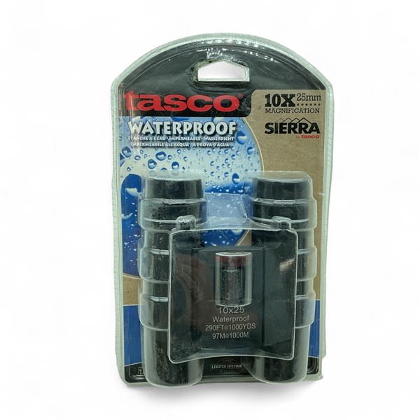 Tasco Sierra 10x25mm Waterproof Binoculars