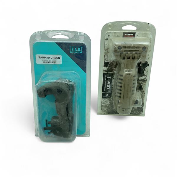 FAB Defense T-Pod Tactical Foregirp Bipod and FAB Defense Tarpod Bipod Platform for TAR 21