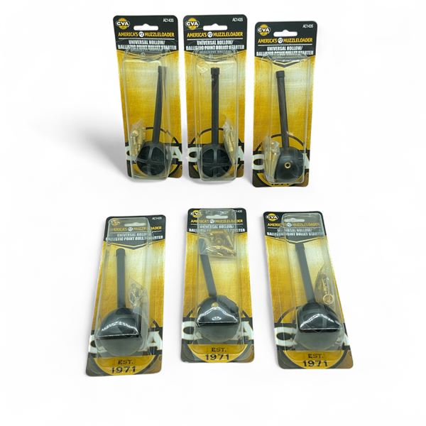 CVA Universal Hollow/ Ballistic Point Bullet Starter X 6 Qty