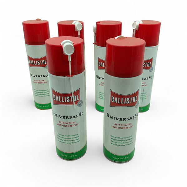 Ballistol Universal Oil, 400 ml Bottle X 6 Qty