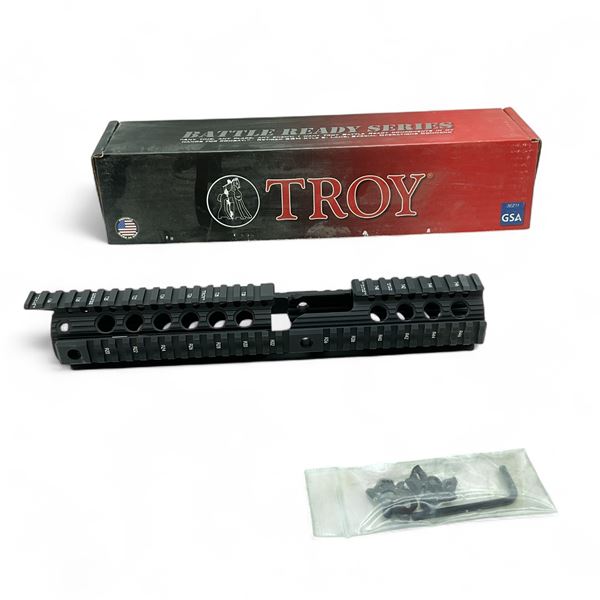 Troy Charlie Battle Rail for AR15 & M4 Carbine, Black