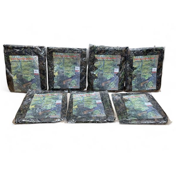 Tree Leaf Camo Suit, Size: 2X-Large X 7 Qty