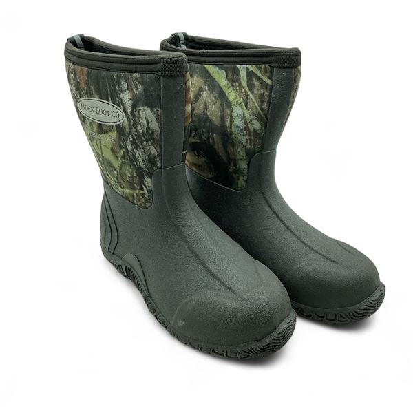 Muck Fieldblazer All Terrain Sport Boot Kid's Size 3 in New Mossy Oak Break Up Camo