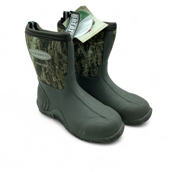 Muck Fieldblazer All Terrain Sport Boot, Kid Size 3 in New Mossy Oak Break Up Camo
