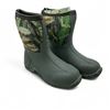 Image 1 : Muck Fieldblazer All Terrain Sport Boot, Kid Size 2 in New Mossy Oak Break Up Camo