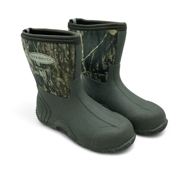 Muck Fieldblazer All Terrain Sport Boot, Kid Size 4 in New Mossy Oak Break Up Camo