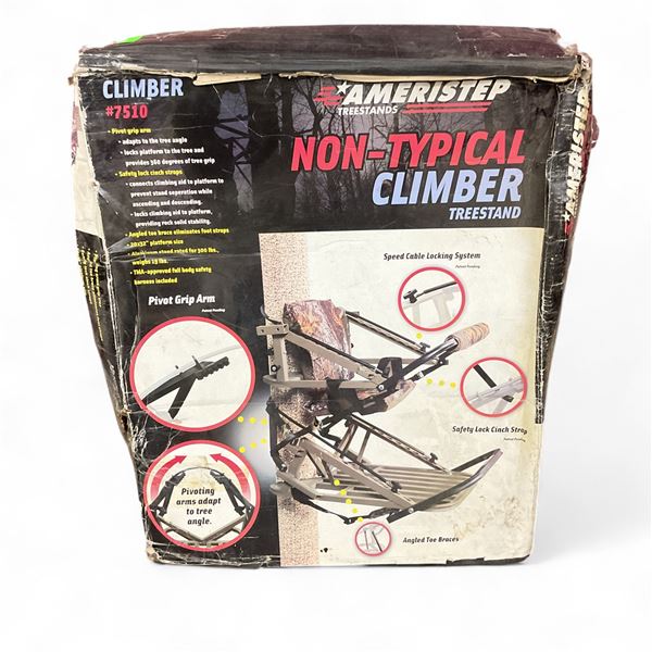 Ameristep Non-Typical Climber Tree Stand, 20" x 32" Platform, 300 lb Rating
