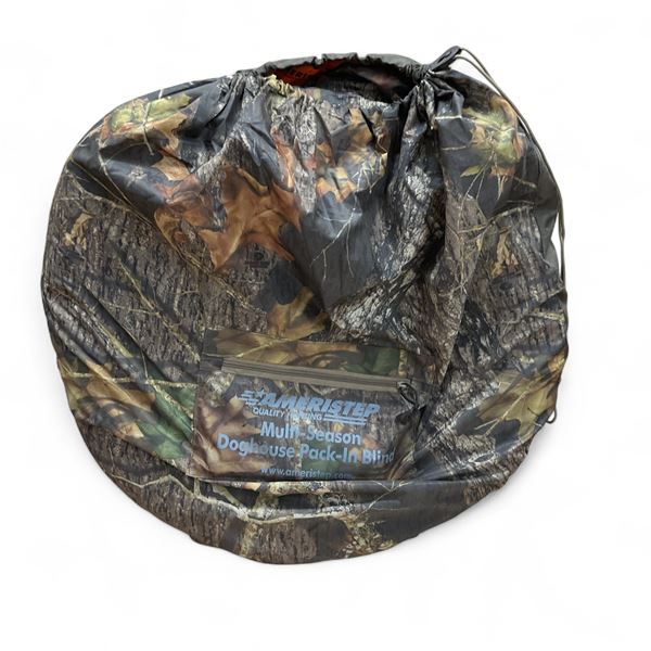 Ameristep Multi-Season Doghouse Pack-In Blind with Carry Case