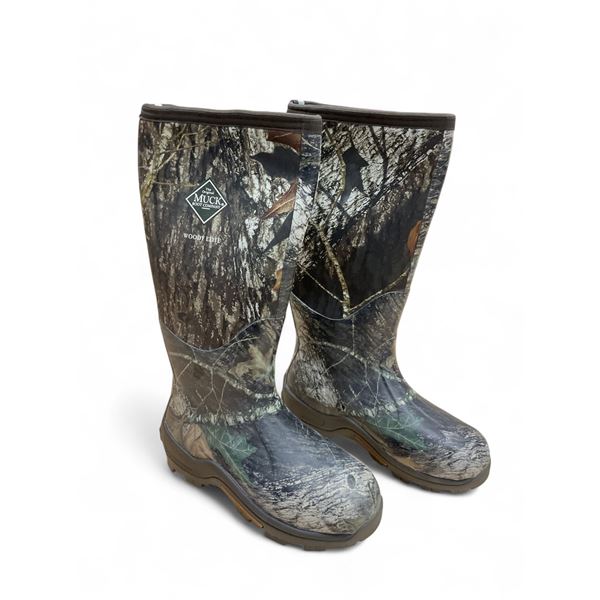 Muck Boots Woody Elite Camo Boots, Size: Men's 8/ Women's 9