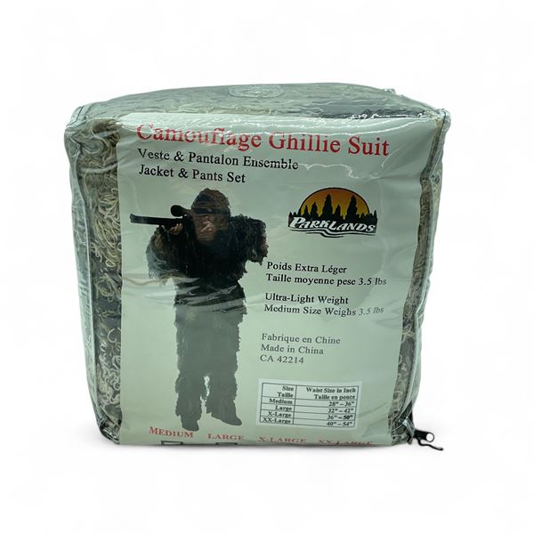 Parklands Camouflage Ghillie Suit, Size: 2X-Large