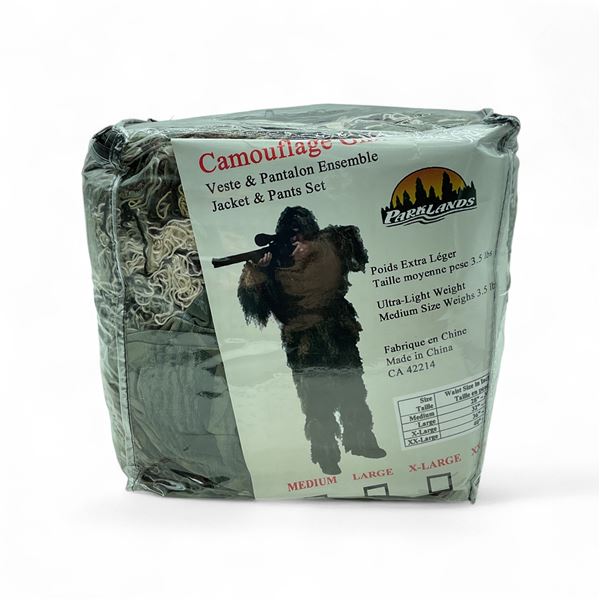 Parklands Camouflage Ghillie Suit, Size: 2X-Large