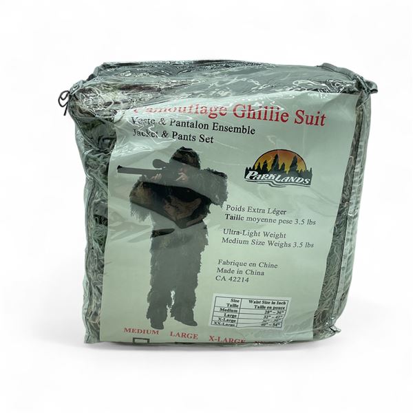 Parklands Camouflage Ghillie Suit, Size: 2X-Large