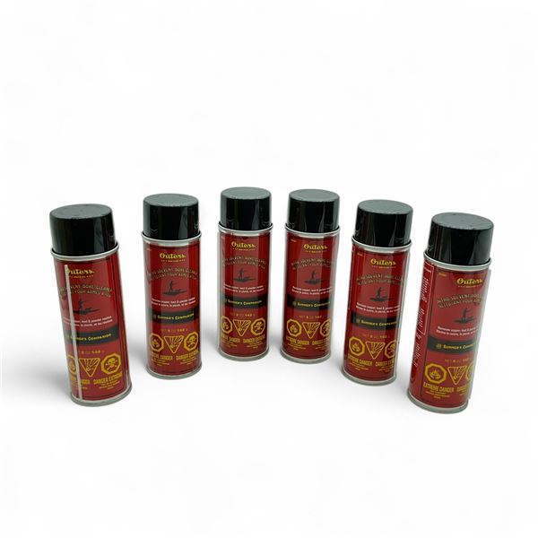 Outers Nitro Solvent Bore Cleaner, 5 oz Bottle X 6 Qty