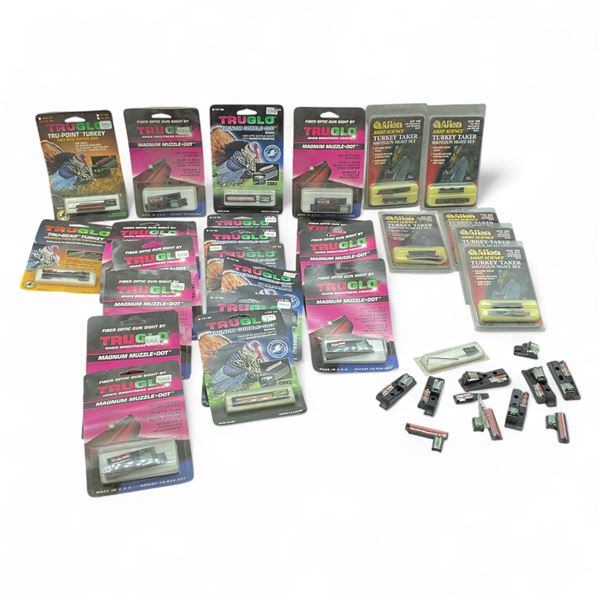 Assorted Truglo and Allen Shotgun Sights