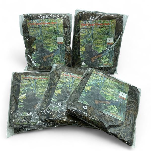 Tree Leaf Camo Suit, Size: Large X 5 Qty