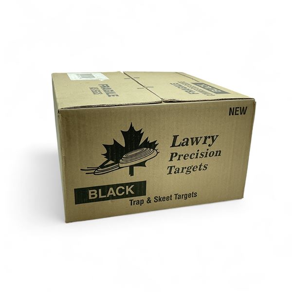 Lawry Trap and Skeet Targets, Black, 135 Pieces