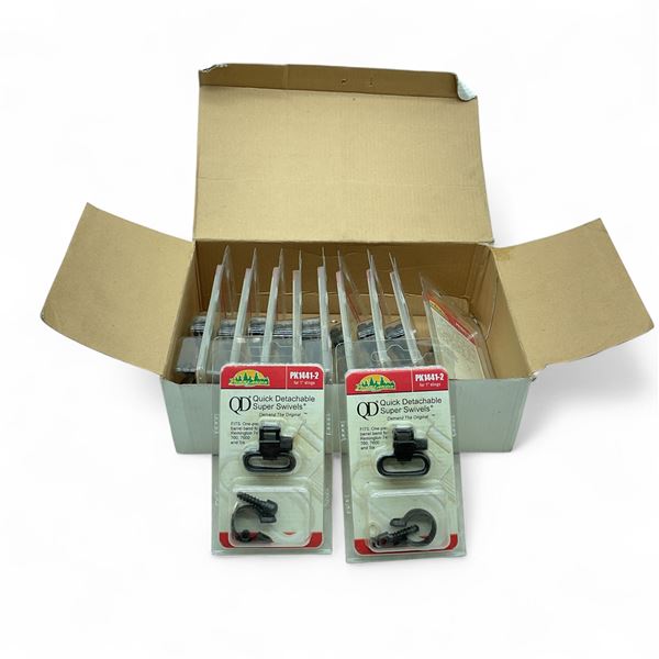 Parklands Quick Detach Super Swivels for 1" Slings on Remington 740, 760, 7600 & Six X 11 Qty