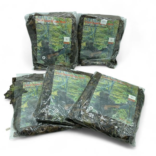 Tree Leaf Camo Suit, Size: Large X 5 Qty