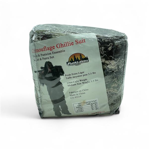 Parklands Camouflage Ghillie Suit, Size: 2X-Large