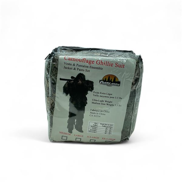 Parklands Camouflage Ghillie Suit, Size: 2X-Large