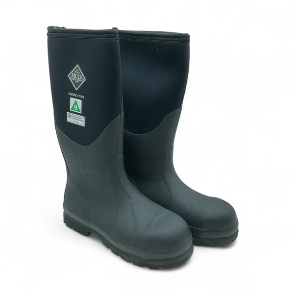 Muck Boots Chore Grade 1 CSA, ST/ PR All Condition Safety Work Boot, Size: Men's 9 / Women's 10