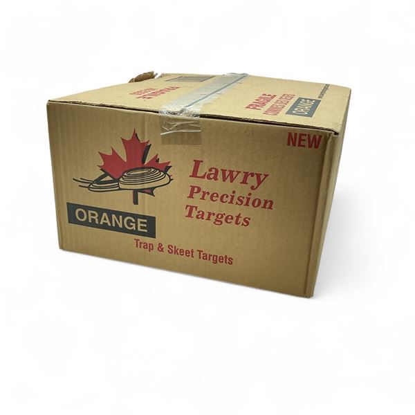 Lawry Trap and Skeet Targets, Orange X Approximately 135 Piece