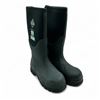 Image 1 : Muck Chore Grade Safety Work Boot Men's Size 6 Women's Size 7, Black
