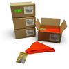 Image 1 : Bandanas in Blaze Orange X 24 Qty