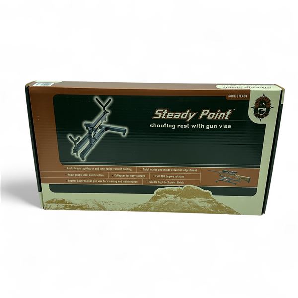 Shooter's Ridge 'Steady Point' Shooting Rest with Gun Vise