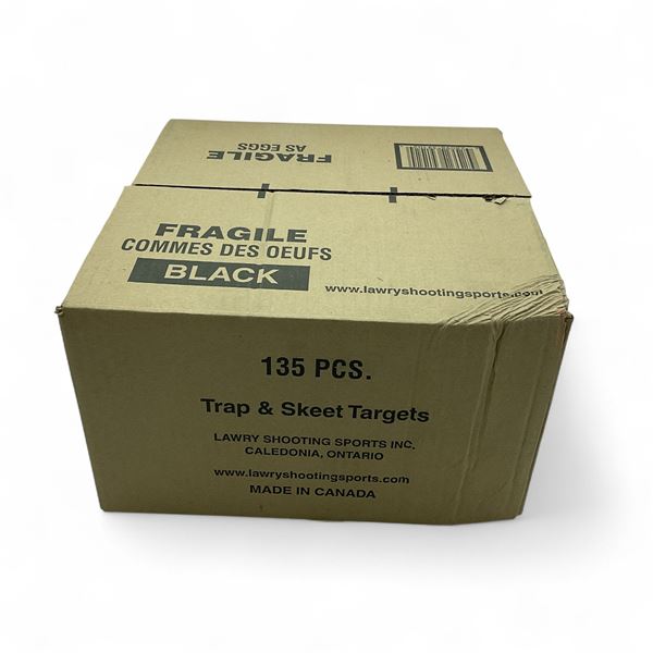 Lawry Precision Trap and Skeet Clay Targets, Approx 135 Qty