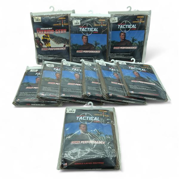 Medalist Tactical Shield Lightweight Warm Shirt, Brown Size XLg X 10 Qty