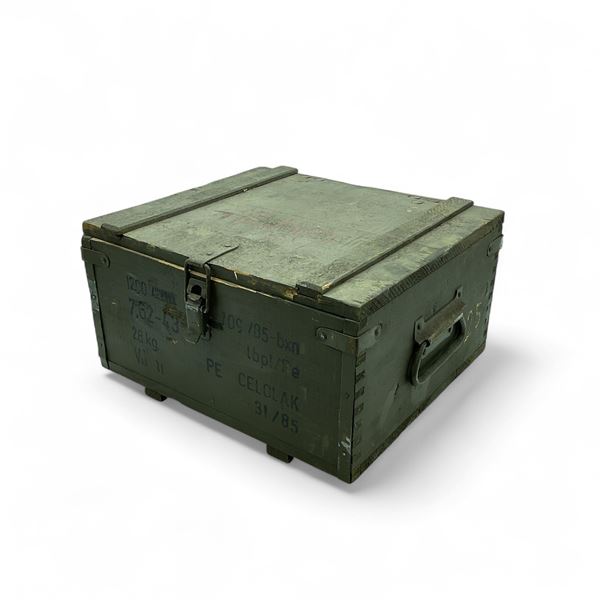 Wooden Ammo Crate