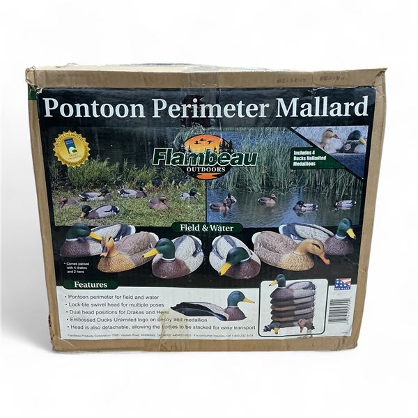 Flambeau Field and Water Perimeter Mallard Decoys 6 Pack