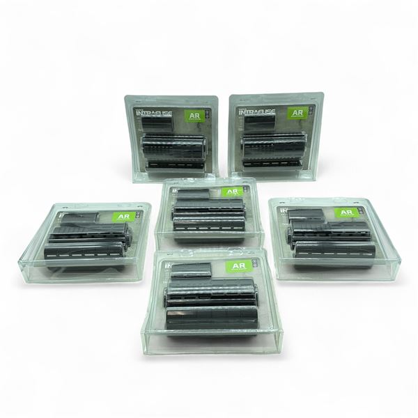 Tapco Intrafuse AR Stock System Handguard, Black X 6 Qty