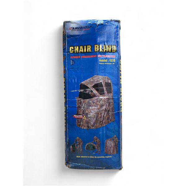 Ameristep Chair Blind, Model 872 in Realtree Hardwoods HD Camo