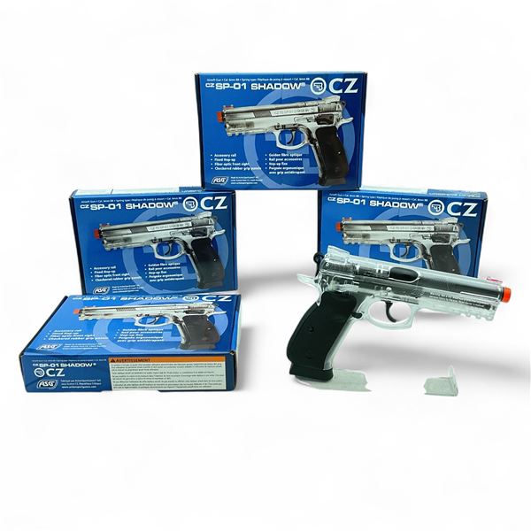 ASG CZ SP-01 Shadow 6 mm BB Airsoft Gun X 4