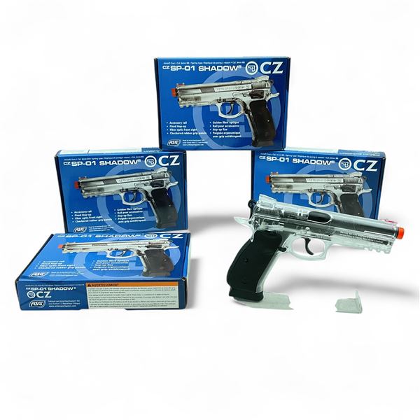 ASG CZ SP-01 Shadow 6 mm BB Airsoft Gun X 4