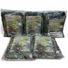 Image 1 : Tree Leaf Camo Suit Size Medium X 5 Qty Includes Jacket, Pants and Mask