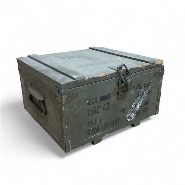 Wooden Ammo Crate
