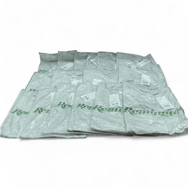 Remington Logo T-Shirts in Heather X 16 Qty