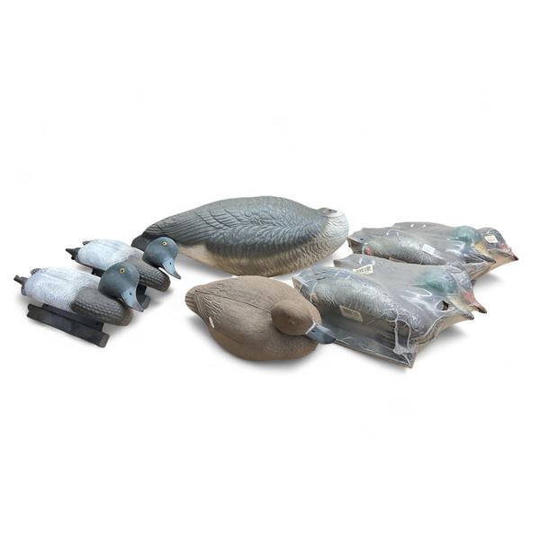 Assorted Waterfowl Decoys X 8 Qty