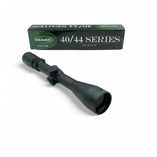 Weaver 40/44 Series 3 - 9X 40 mm Scope with Ballistic X Reticle