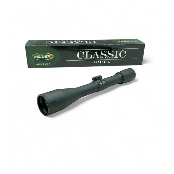 Weaver K-Series 4 X 38 mm Rifle Scope with Dual X Reticle