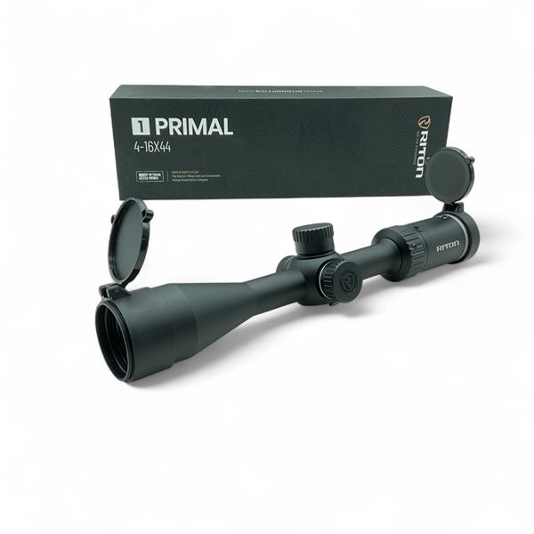 Riton 1 Primal 4 - 16X 44 mm SFP Rifle Scope with RUT Reticle